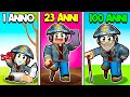 100 ANNI DI VITA IN UN GIORNO SU ROBLOX!