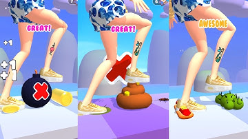 Tippy Toe Game Hot 2023 All Levels Gameplay Walkthrough Android,IOS | HTN Games