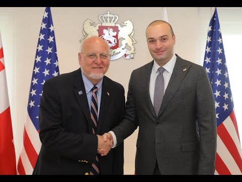 მამუკა ბახტაძე რობერტ რედფილდს შეხვდა