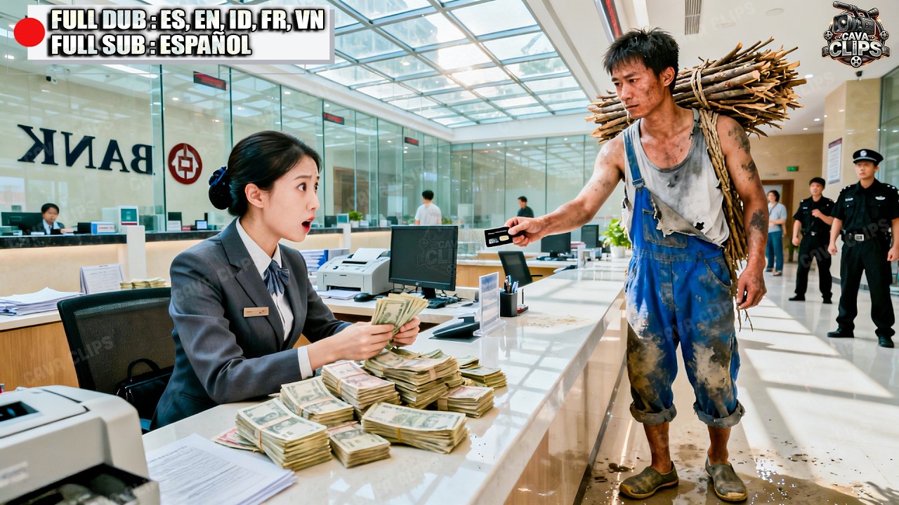 Mendigo Entra Banco Retirar Dinero, Despreciado Como Basura, Saca Cinco Billetes Y Quiebra Banco