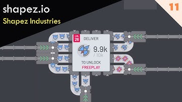 Industrial finale - shapez.io "Shapez Industries" playthrough (Part 11)