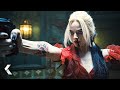 Harley quinns escape scene  the suicide squad 2021