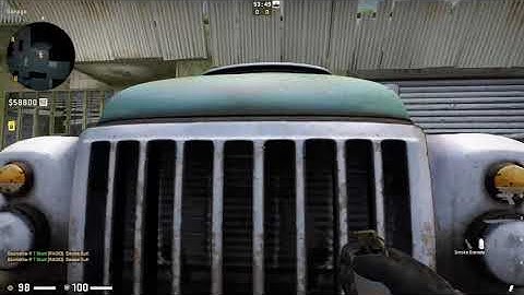 New cache A site potential left side smoke execute