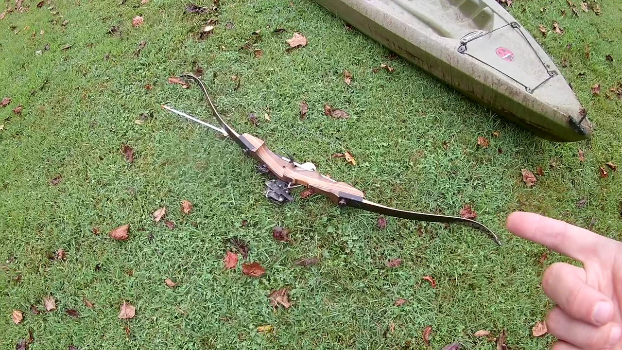 How to Bowfish from a Kayak in the Daytime. Part 1... Equipment.
