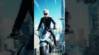 gojo on air ride 💥♥️#shorts #shortsfeed #ai