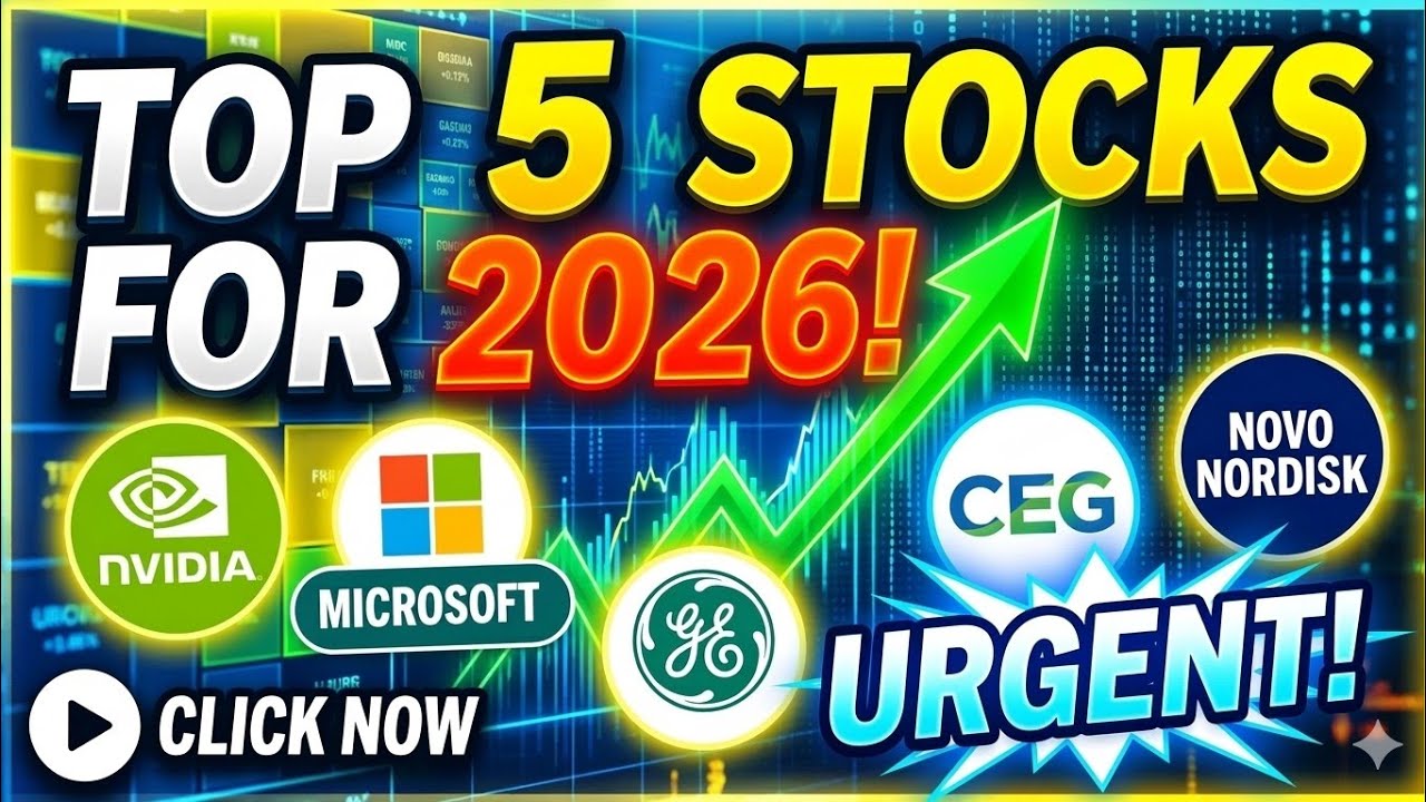 Top 5 Stocks to Watch in 2026 (Huge Growth Potential!) 🚀 #ai #stocks # ...