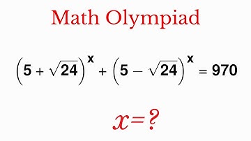 Olympiad math problem (An Irrational Equation )| Geendle