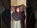 How To Turn Any Rectangular Scarf Into A Khimar Foryou Hijab Hijabtutorial Covering Wraps 
