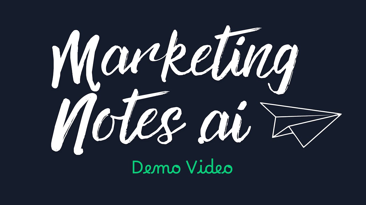 Marketingnotes.ai - Demo Video - Compare, Edit & Merge Multiple AI Answers into One Perfect Message