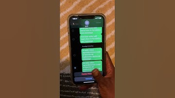 How to delete a text message on an iPhone
