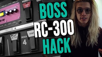 BOSS RC-300 the HIDDEN 4th Track and how to use it on your Loop Station! | Tutorial