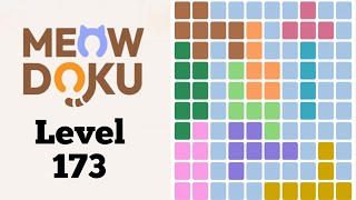 Meowdoku: Brain puzzle Games Level 173 walkthrough solution