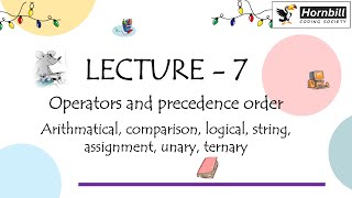 LEC - 7 Operators and operator precedence, string concatenation || complete Java Script course