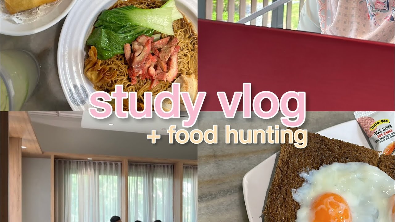 daily vlog 💗 come with me + food hunting, malaysia vlog 🍽️ YouTube