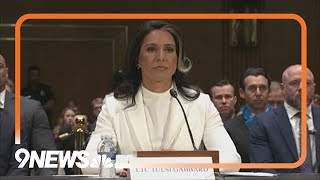 Confirmation hearing for Tulsi Gabbard, Trump's nominee for director of national intelligence