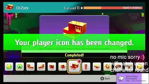 I finally got the 100,000 line Invictus badge (Tetris 99)