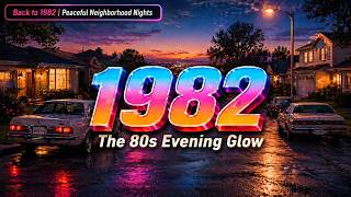 Back to 1982 | The 80s Evening Glow | Nostalgic Synthwave &amp; Dreamwave Mix