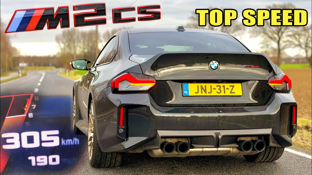 2026 BMW M2 CS 0-100 100-200 SOUND & TOP SPEED on AUTOBAHN