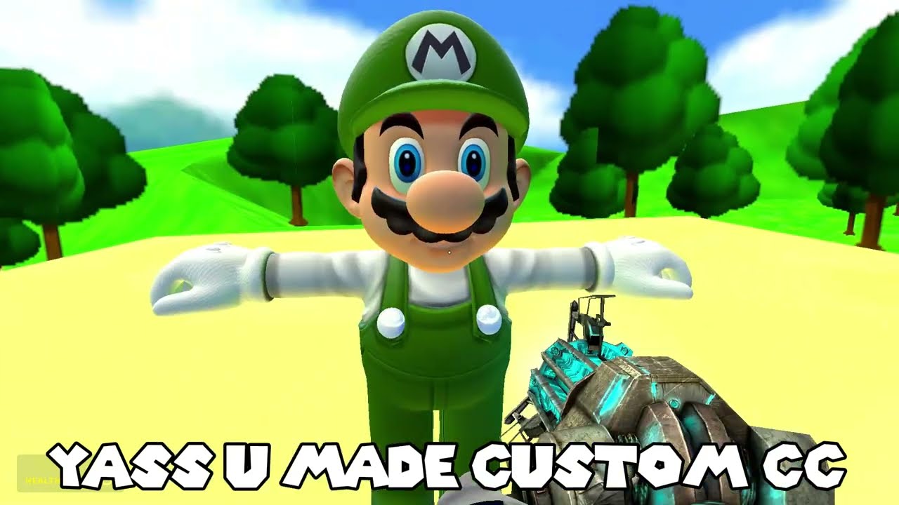 How to Make Custom Mario Skins In Gmod!