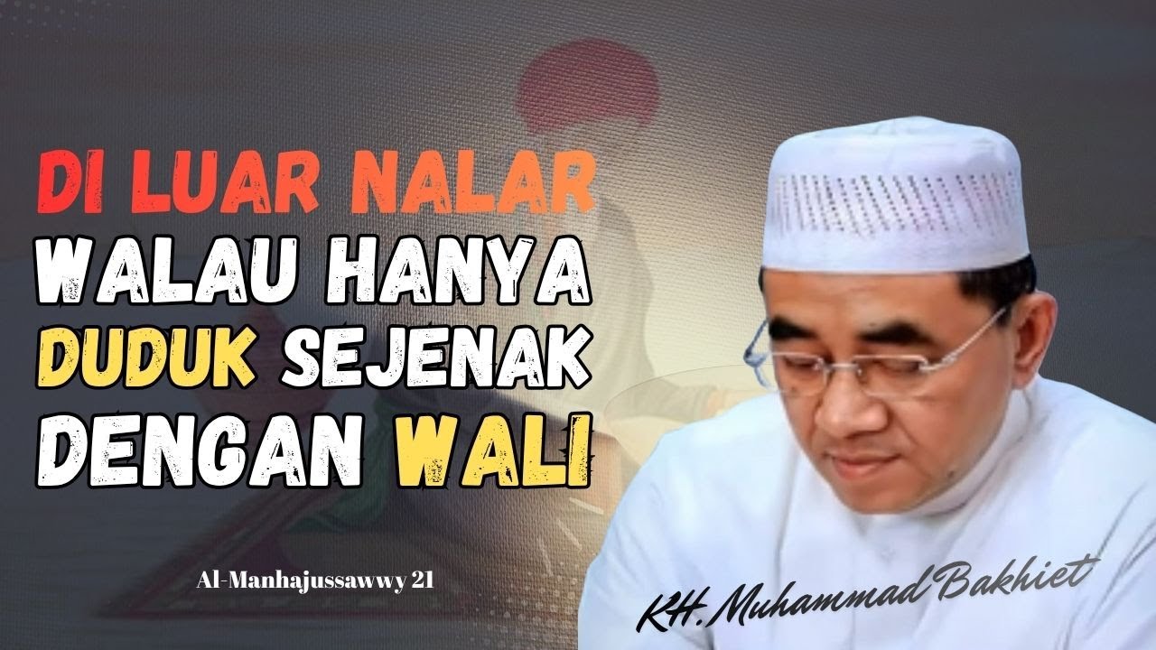 Hal tak terduga terjadi, Walau sejenak bersama Wali ll Tuan Guru Bakhiet ll Al-Manhajussawwy 21