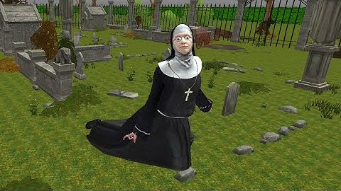 Nun and Monk Neighbor Escape 3D - Level 15 - Gameplay