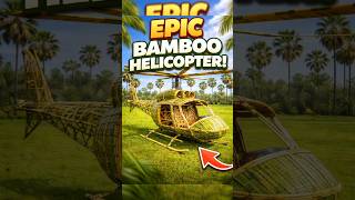 Bamboo Helicopter?! 🌴🚁#shorts #usa