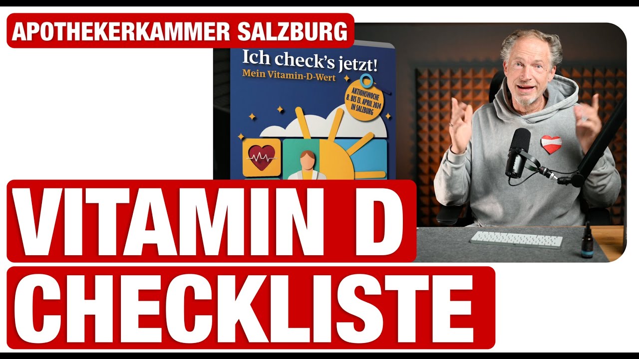 Apothekerkammer gibt mir recht – klare Worte zu Vitamin D