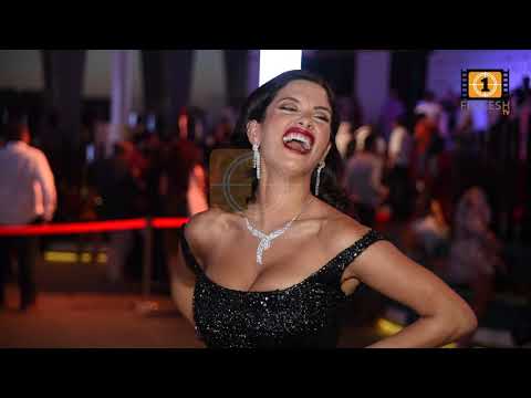 سينتيا خليفة تشعل سابع ايام مهرجان الجونة بفستان مثير جداااا 