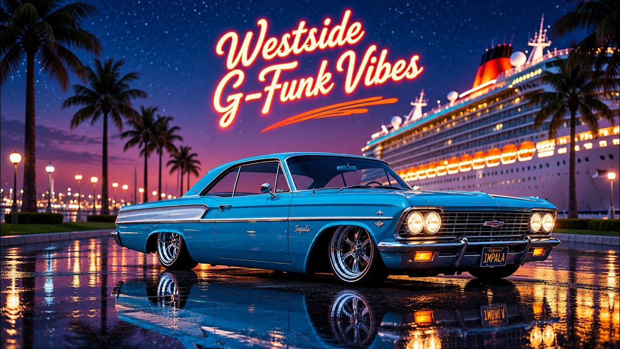 🚘 Midnight on the Boulevard 🌃 Smooth G-Funk R&B | West Coast