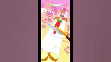 🔪 Can you slice this fast? 😱 #PerfectSlices #gamingshorts #gaming