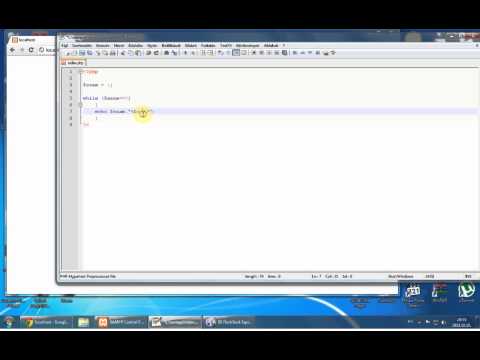 PHP Tutorial - 7 - While hurok