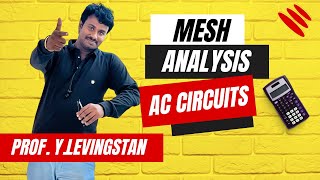Mesh Analysis problems in tamil | AC Circuit | Circuit Analysis | Problem 1|Levi Academy