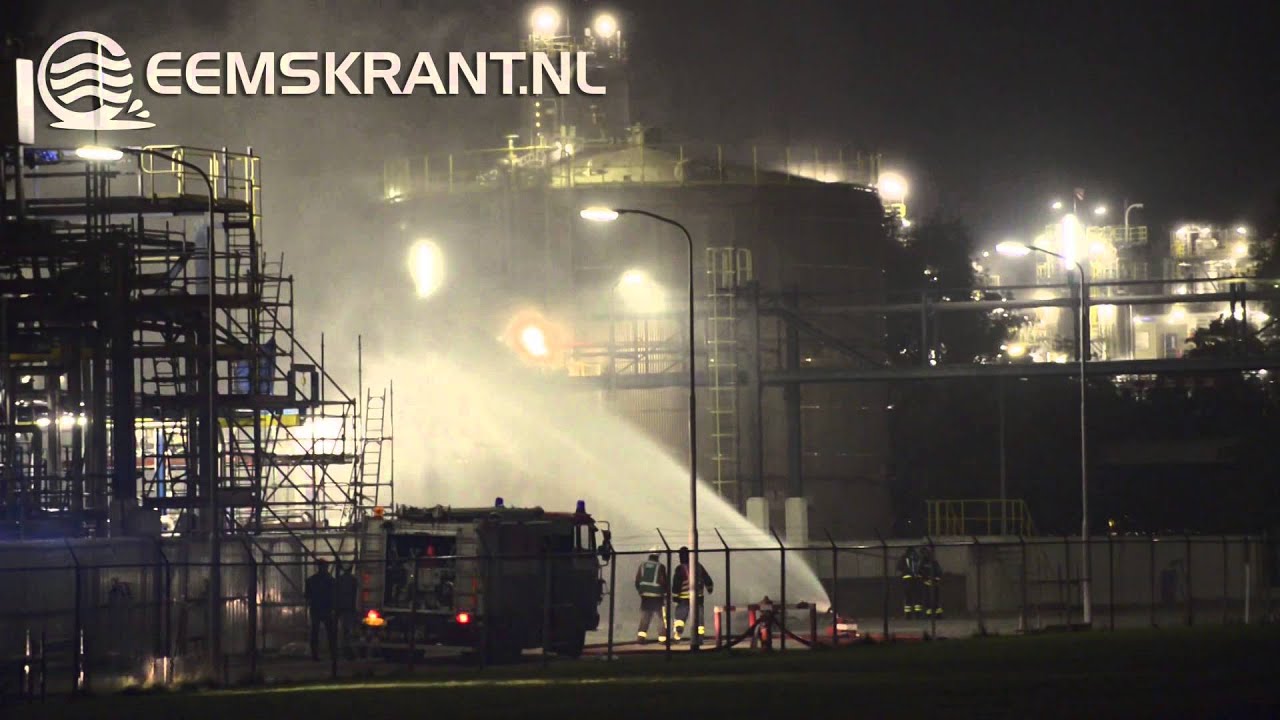 Kleine ammoniak-lekkage op Chemiepark Delfzijl