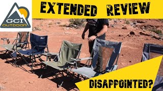 GCI Rocker Camp Chair Extended Use Review, Which One is a Complete Disappointment