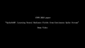 SpikeNeRF