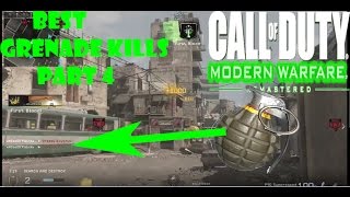 Modern Warfare Remastered BEST Grenade Kills Compilation PART 4 Call of Duty Killstreak Gameplay