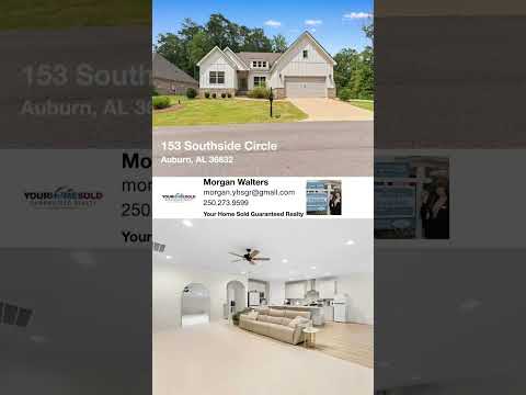 153 Southside Circle, Auburn, AL home video tour