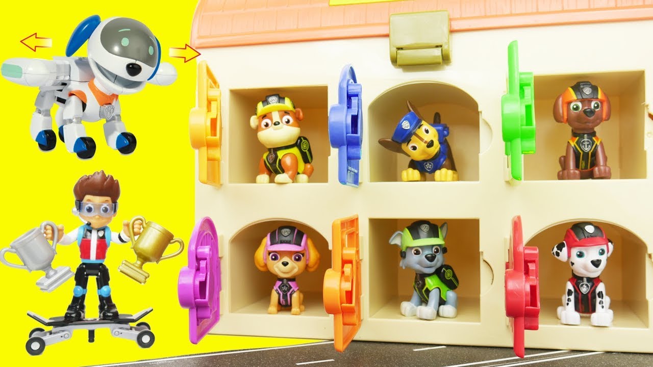 Paw Patrol Learning Video For Kids In New House Youtube