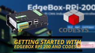 Getting Started With EdgeBox RPI 200 And CODESYS