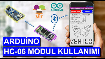 Arduino ile  HC06 Modülü Kullanımı🌡 | Appinventor Uygulama Yazımı📱 #HC06 #APPINVENTOR #AUTOMATION