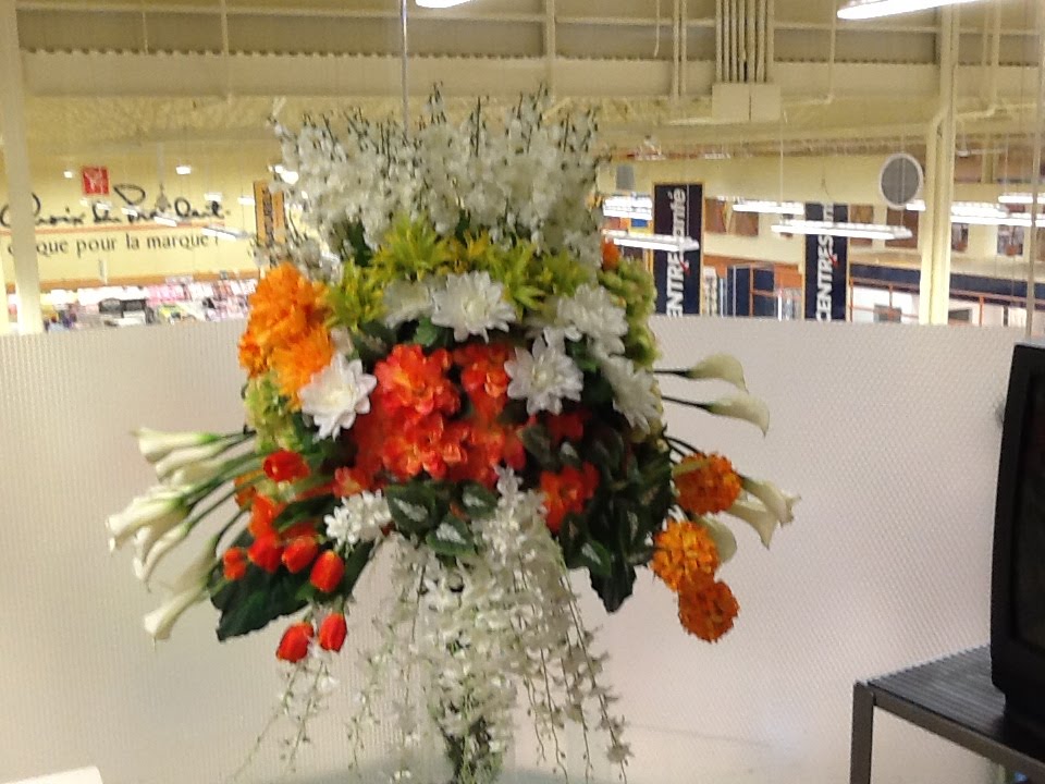 Arrangement des fleurs corporatifs