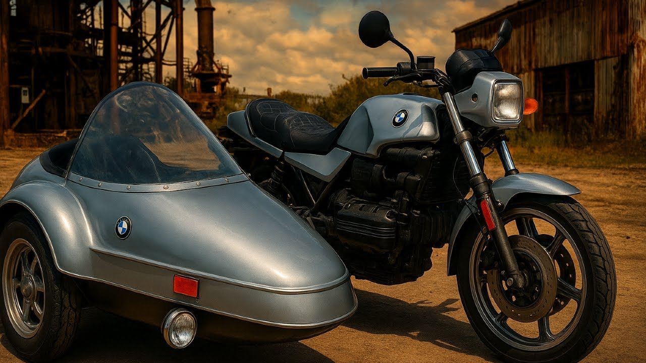 Возрождение BMW K100: моя первая сборка мотоцикла с коляской!