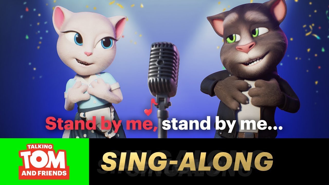 fusion Misbrug Udtale 🎵 Stand By Me 🎵 Talking Tom and Talking Angela (Karaoke) - YouTube