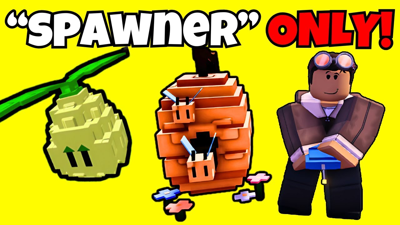 We Make ONLY "SPAWNERS" TEAM VS RADIOACTIVE IMPOSSIBLE In Garden Tower Defense!