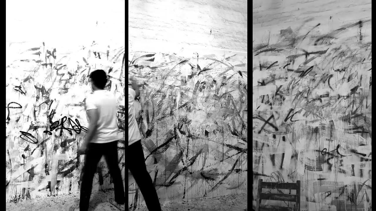 Action Painting | Kaiser Irfan | Studio 2024