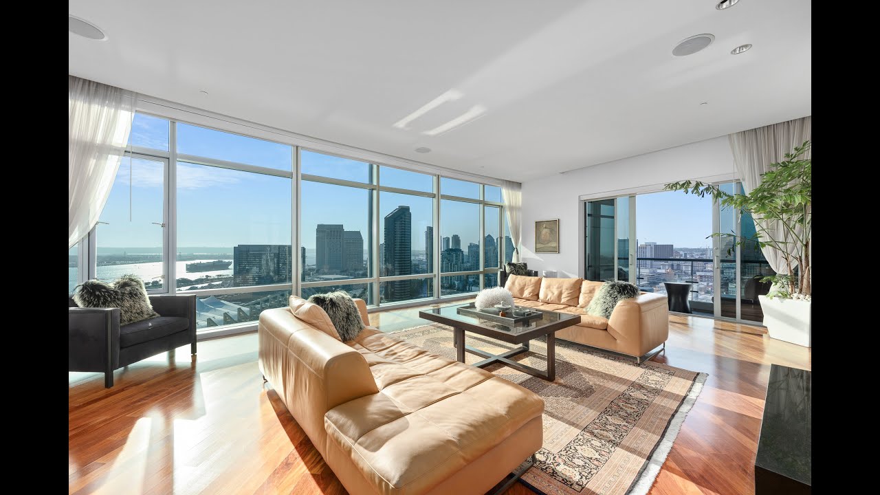 Luxury Downtown San Diego Condo for Sale YouTube
