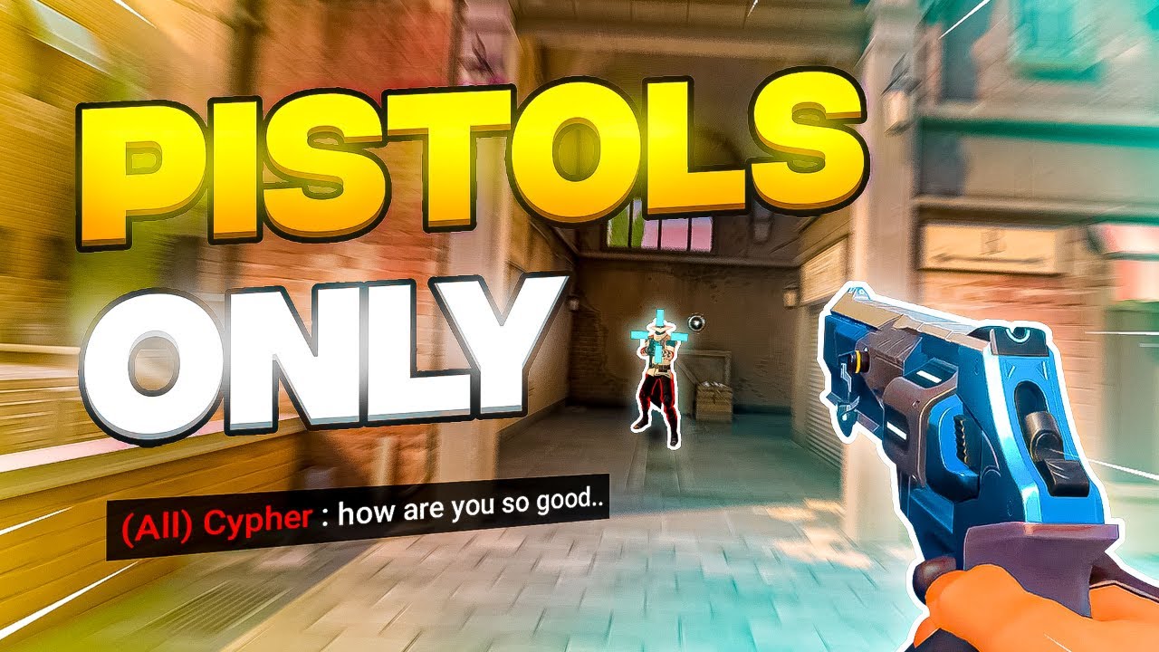Valorant Pistols ONLY Challenge!