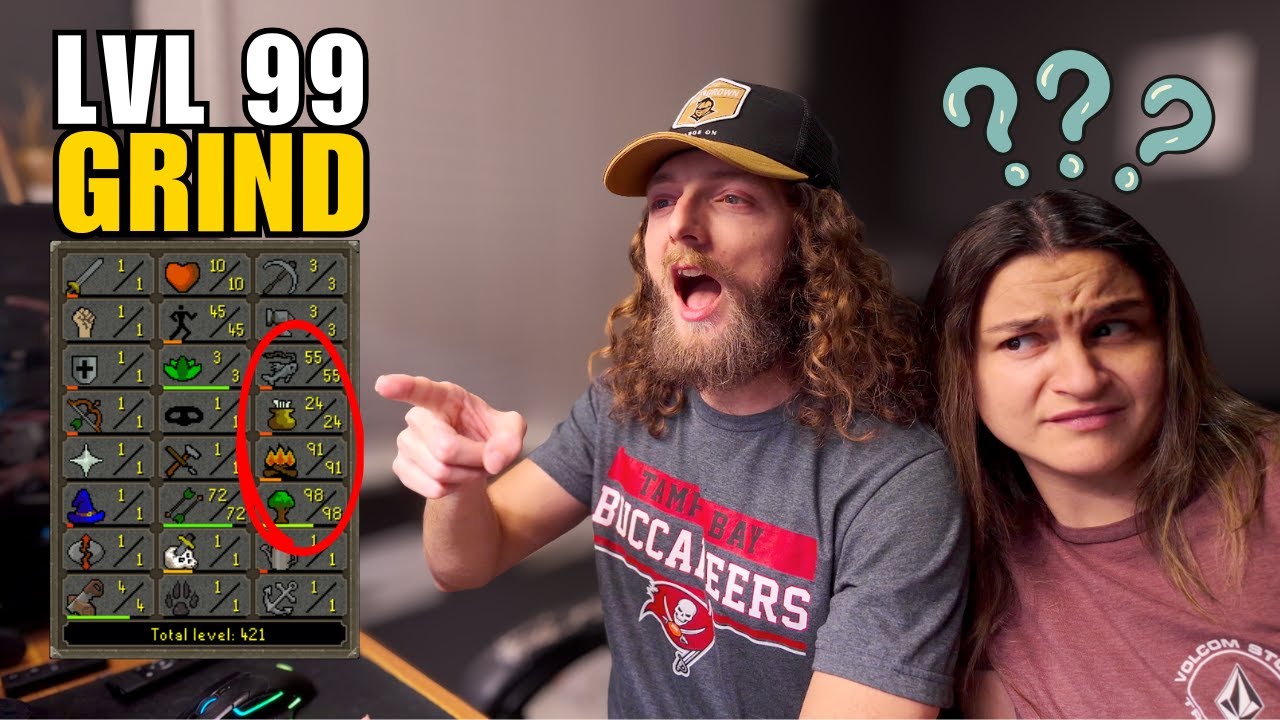 #1 Girlfriend LETS ME Grind Some Fishing Levels on OSRS