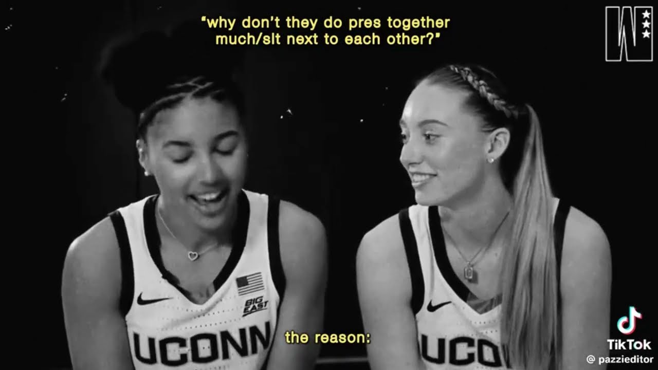 Paige Bueckers and Azzi Fudd Being in Love for 10 Minutes