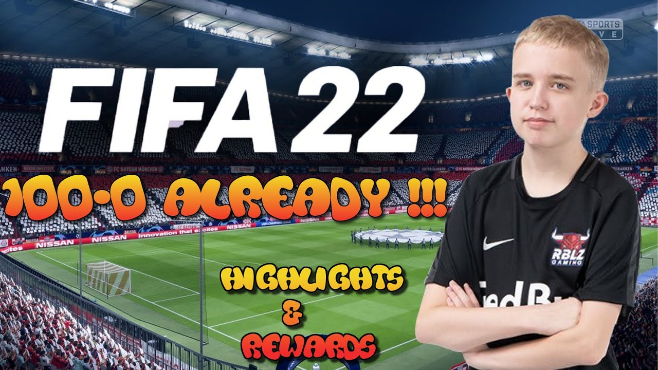 💥fifa 22💥⚽️ anders vejrgang ⚽️  🥇100-0!!!🥇🥇 GAMES 11-20 🥇🔥 Highlights and Rewards 🔥